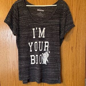 Disney PIXAR Monsters, Inc. “I’m Your Boo” Black Graphic Tee